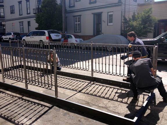 Parklet design, 22nd Street