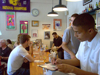 Just For You cafe, San Francisco diner