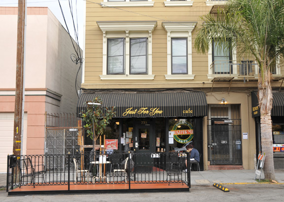 Parklet design, 22nd Street